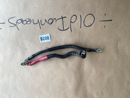 2002Harley Sportster  Battery Cables