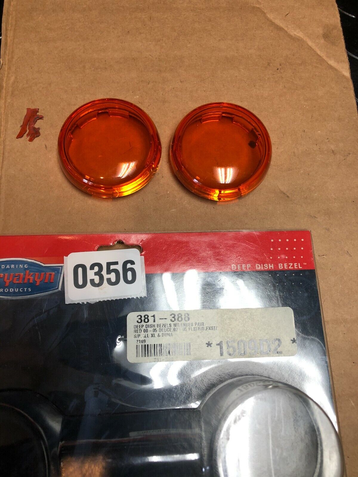 Turn Signal Light Cover Lens For Harley Softail FXST FLSTF XL Dyna