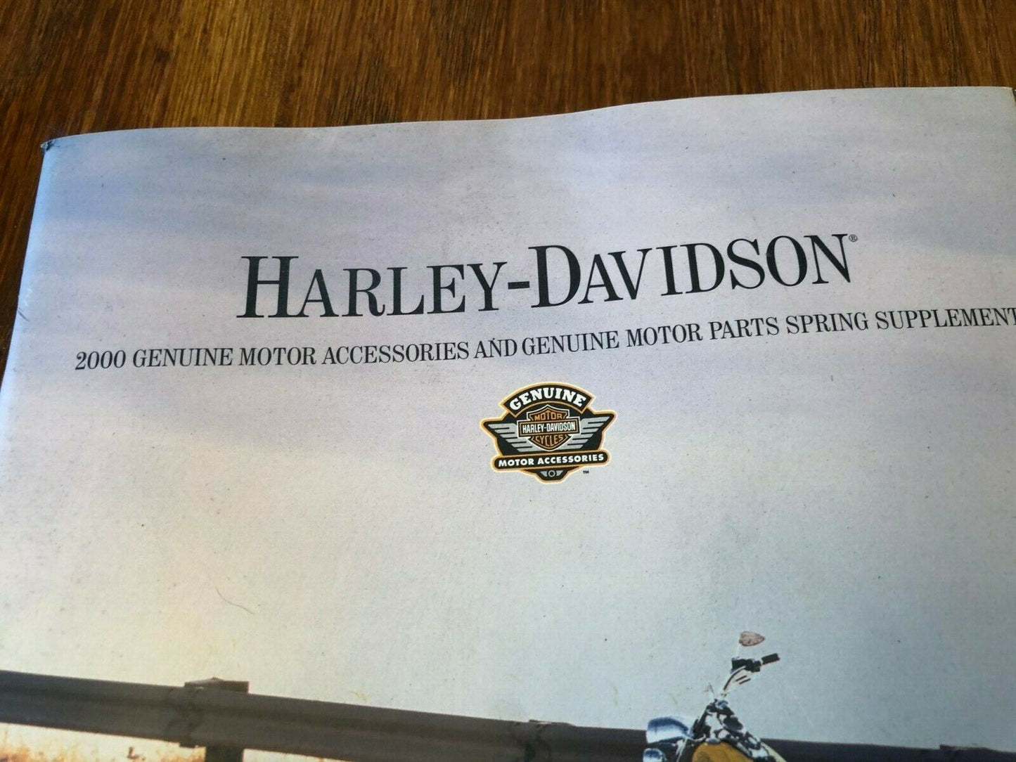 Six 6 HARLEY DAVIDSON Motorcycles Dealer Catalog All Models plus Specifications